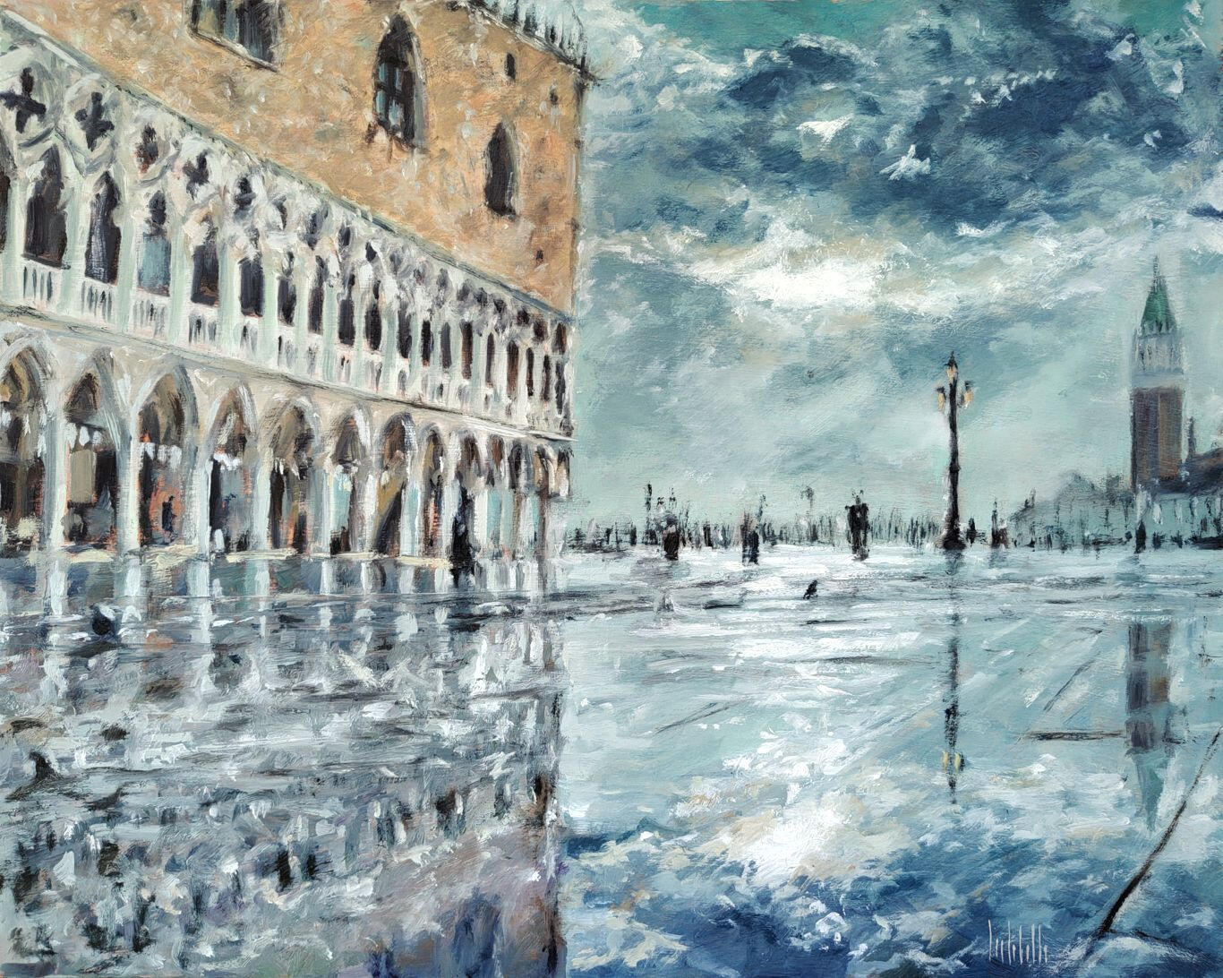 VENICE - Oil on board 50x40cm